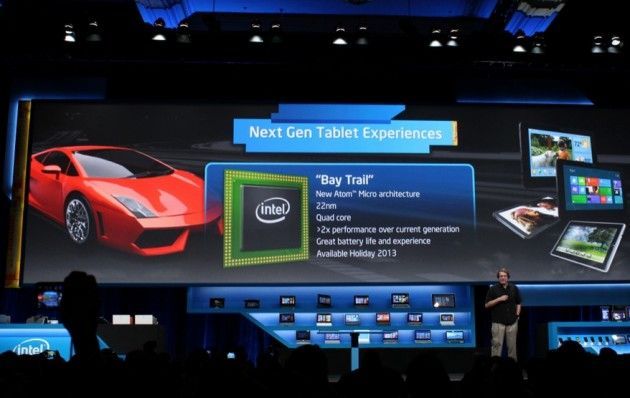 Intel BayTrail 630x398 Intel presenta nuevos chips para tablets y smartphones