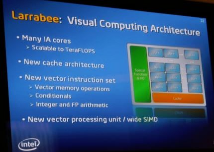 Intel Larrabee Intel Larrabee