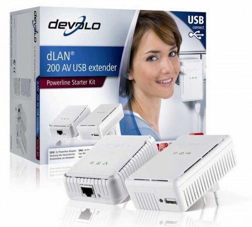 Devolo dLAN 200 AV USB extender. Devolo dLAN 200 AV USB extender.