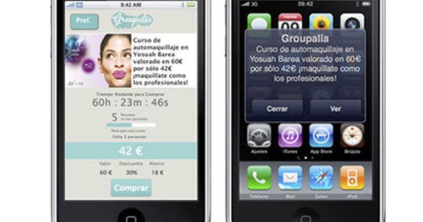 Groupalia para iPhone
