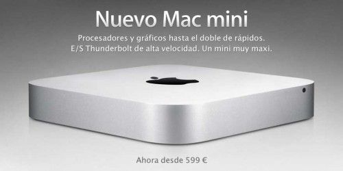 Nuevo Mac mini con Sandy Bridge, Thunderbolt y Lion