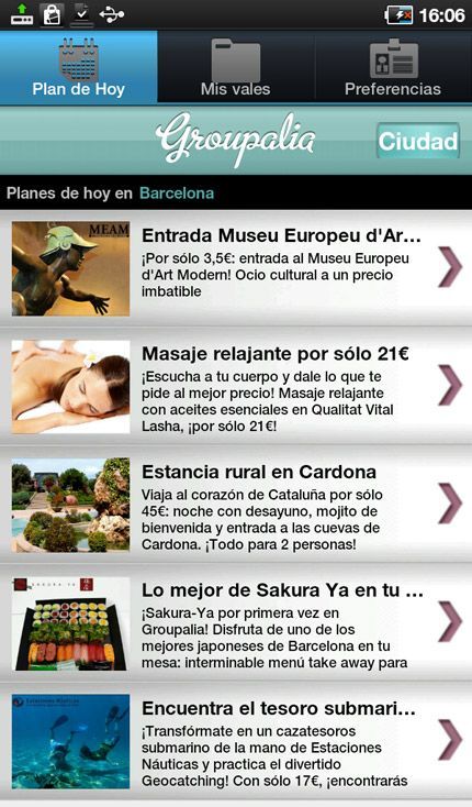 Groupalia Android Groupalia Android