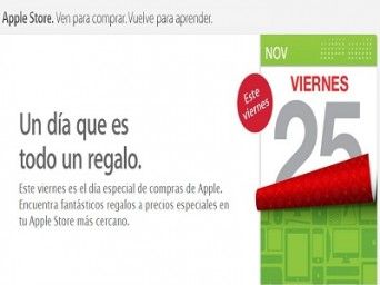 El Black Friday llegará a las Apple Store de España