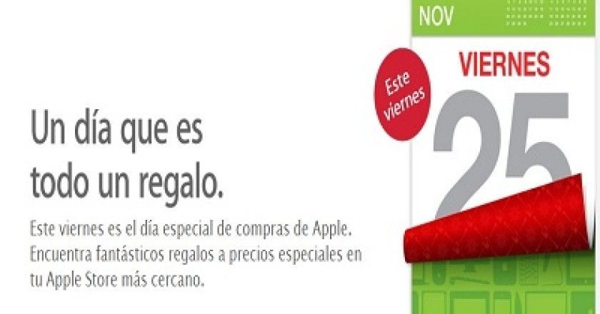 El Black Friday llegará a las Apple Store de España