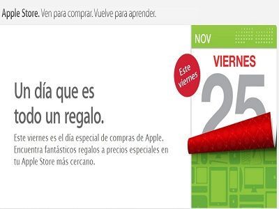 El Black Friday llegará a las Apple Store de España