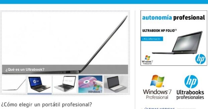 Todo sobre los ultrabooks profesionales en ultrabookprofesional.com