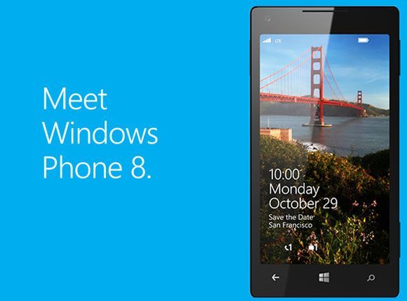 Windows Phone 8 será lanzado el 29 de octubre