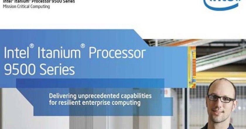 Intel y HP lanzan una nueva gama de procesadores Itanium