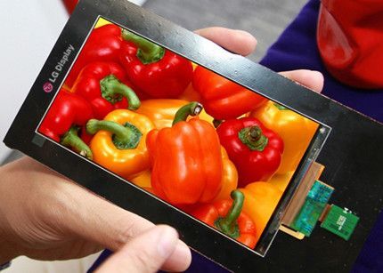 LG presenta pantallas Quad HD para smartphones