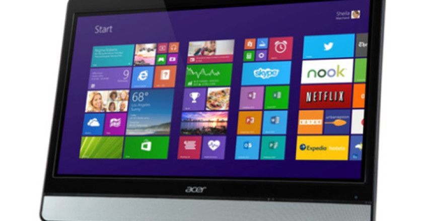 Monitores táctiles al alza