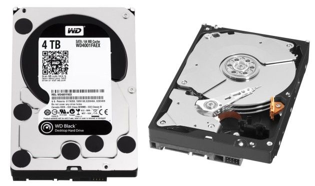 WD Black de 4 TB i301mx