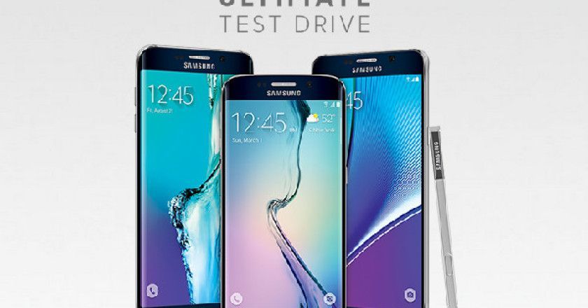 prueba de terminales Samsung