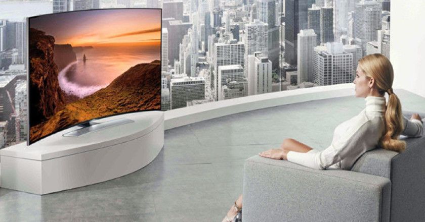 televisores curvados