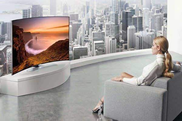 televisores curvados