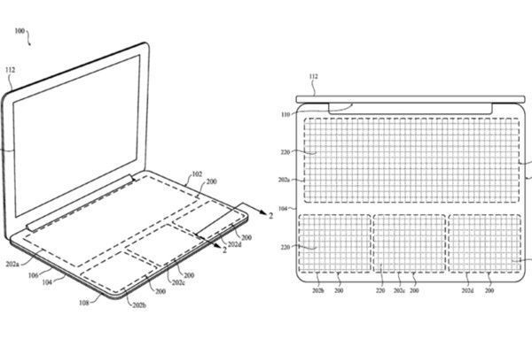 MacBook sin teclado físico