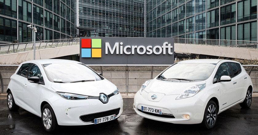 Renault-Nissan y Microsoft