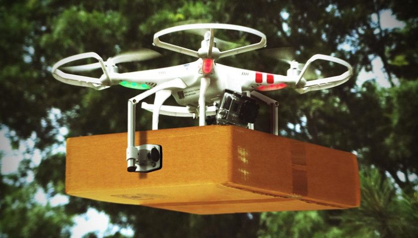 reparto con drones