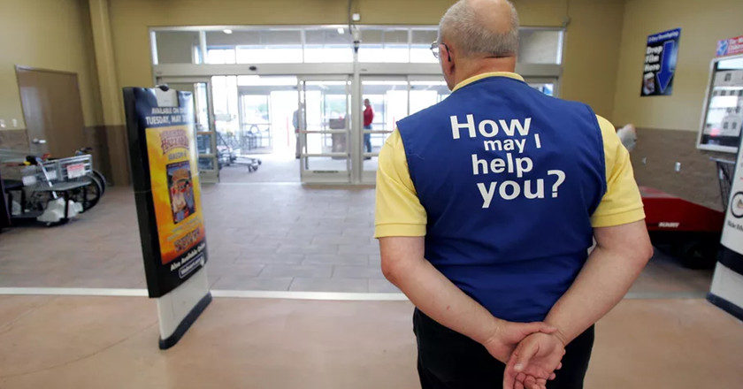 Walmart cajeros