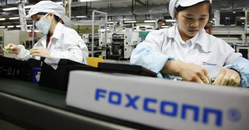 Foxconn producción Apple iPhone
