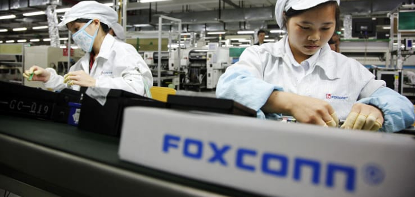 Foxconn producción Apple iPhone