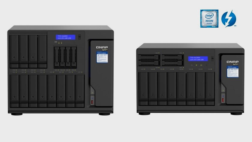 QNAP NAS ZFS TVS-h1288X y TVS-h1688X