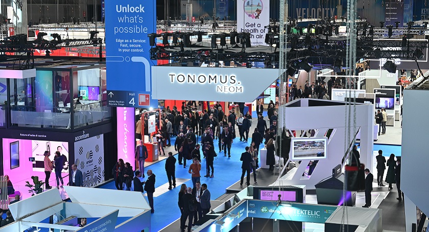 Mobile World Congress 2023 stands