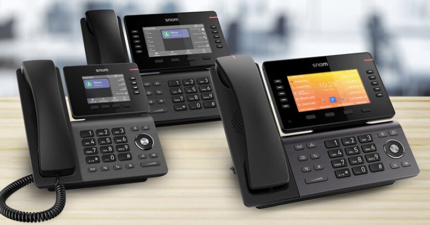 Snom amplía su gama de terminales IP D8xx con tres nuevos modelos