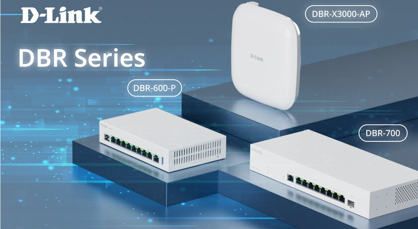 D-Link facilita el despliegue de las redes empresariales integradas con su gama DBR