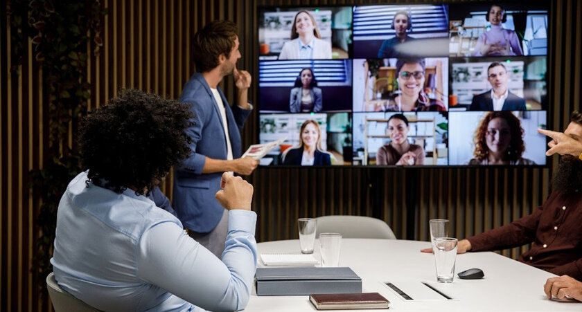 El 82% de empresas considera al audiovisual clave para el trabajo híbrido