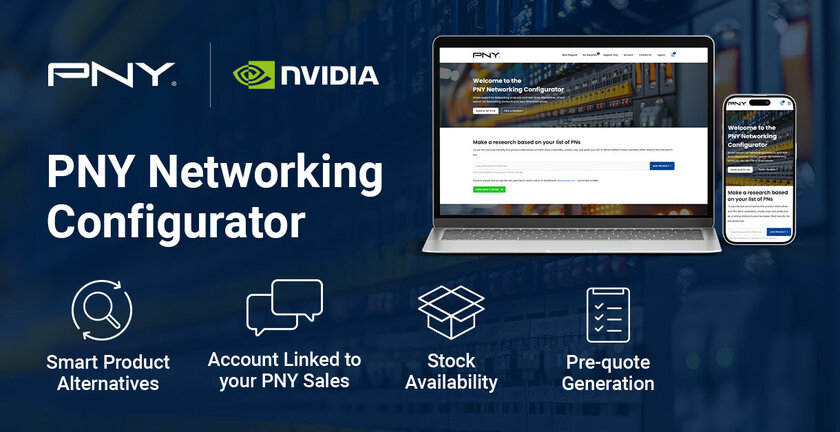 PNY Technologies anuncia su configurador NVIDIA Networking