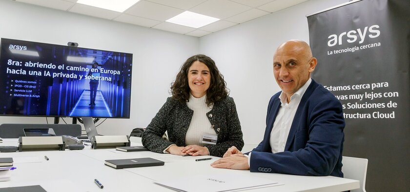 Arsys y Multiverse Computing colaboran en el proyecto de IA soberana europea 8ra