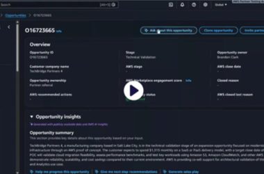 Amazon Web Services presenta agentes en AWS Partner Central
