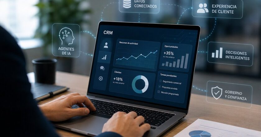 El CRM se redefine en 2026: agentes de IA, datos conectados y nuevas exigencias de gobierno