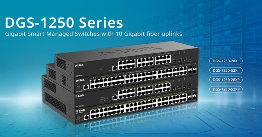 D-Link DGS-1250, switches Smart con uplinks de fibra a 10G