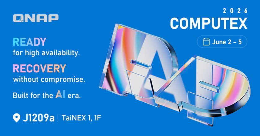 QNAP en Computex 2026: novedades centradas en continuidad empresarial y edge AI