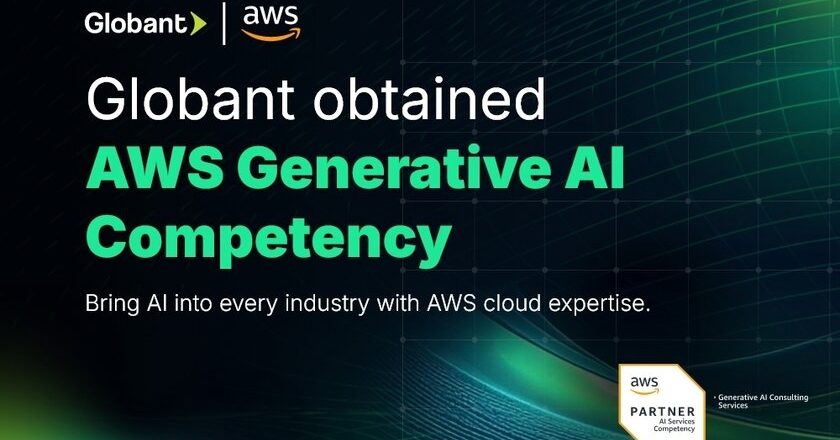Globant consigue el reconocimiento en IA Generativa de AWS