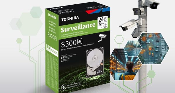 Toshiba auncia la disponibilidad de su disco duro para videovigilancia S300 AI a través del retail